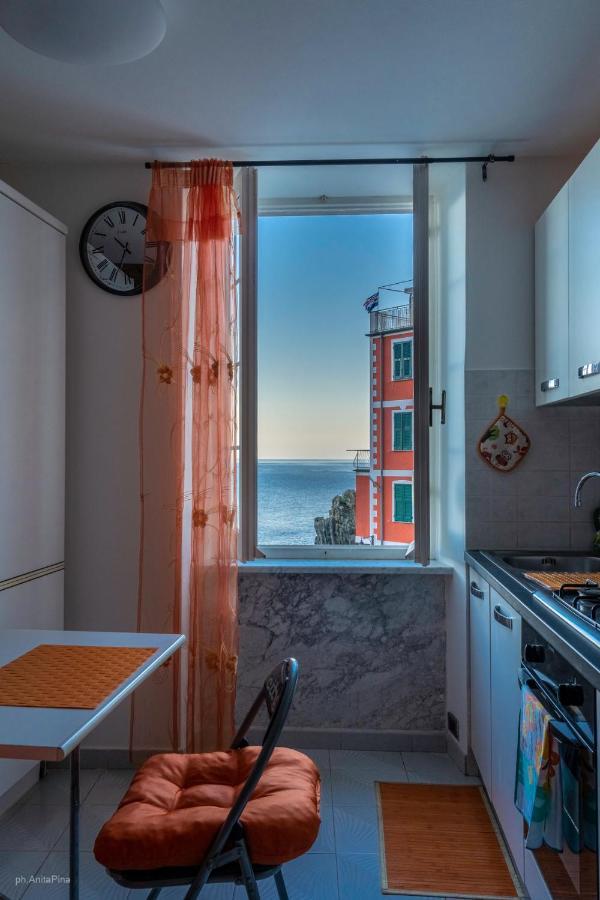 Una Finestra Sul Mare - Free Wi -Fi Riomaggiore Exterior foto